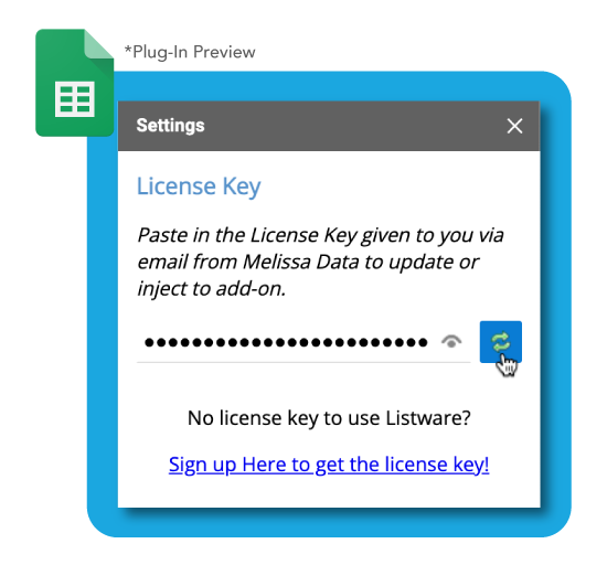 license-string-listware-google-sheets